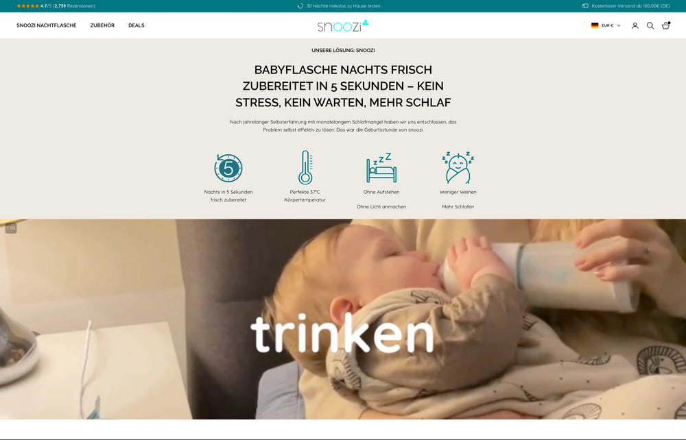 Erfahrungsberichte mit 4,7 Sternen, zeigt Produktbilder und Bewertungen.