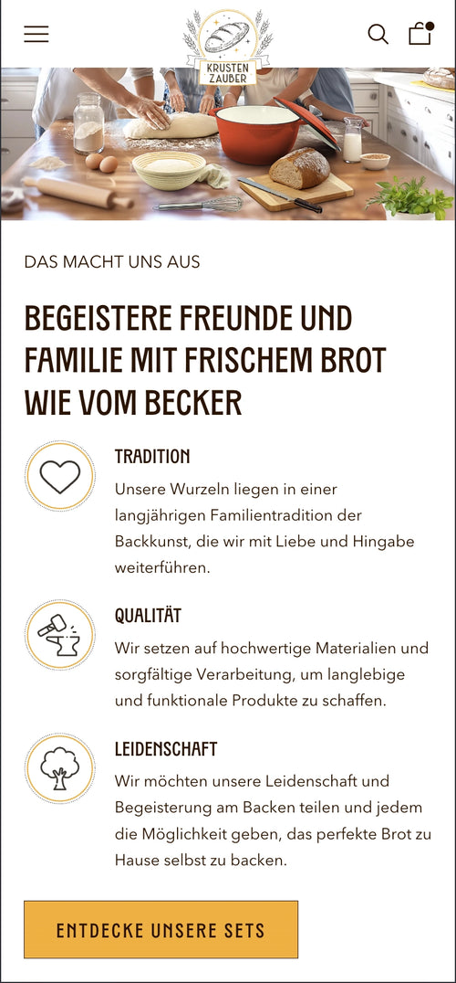 Person mit weißem Hemd und braunen Haaren rührt mit einem Schneebesen in einer Teigschüssel.