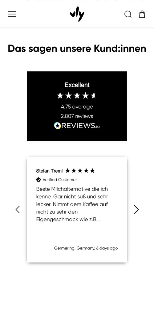 Bewertungen von Kunden mit einer 4,75 Bewertung aus 2.807 Reviews.
